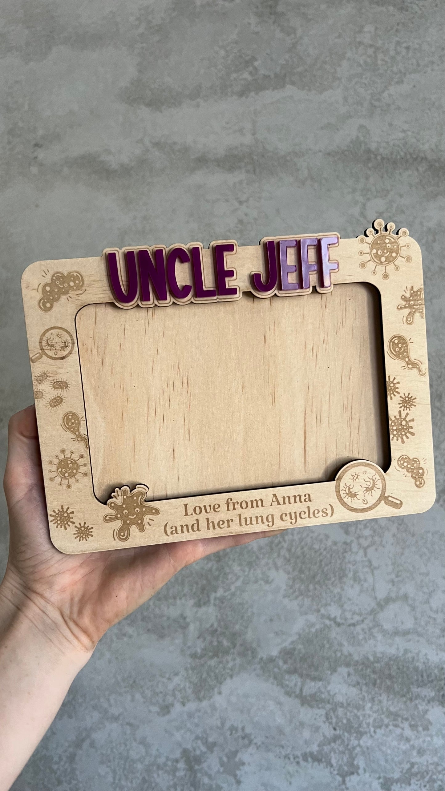 Wooden Magnetic Photo Frames