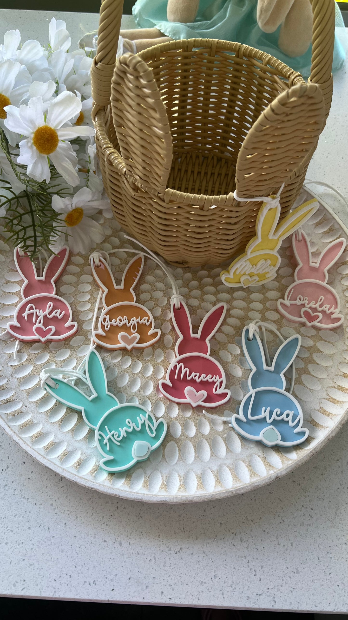 Easter Basket Name Tag
