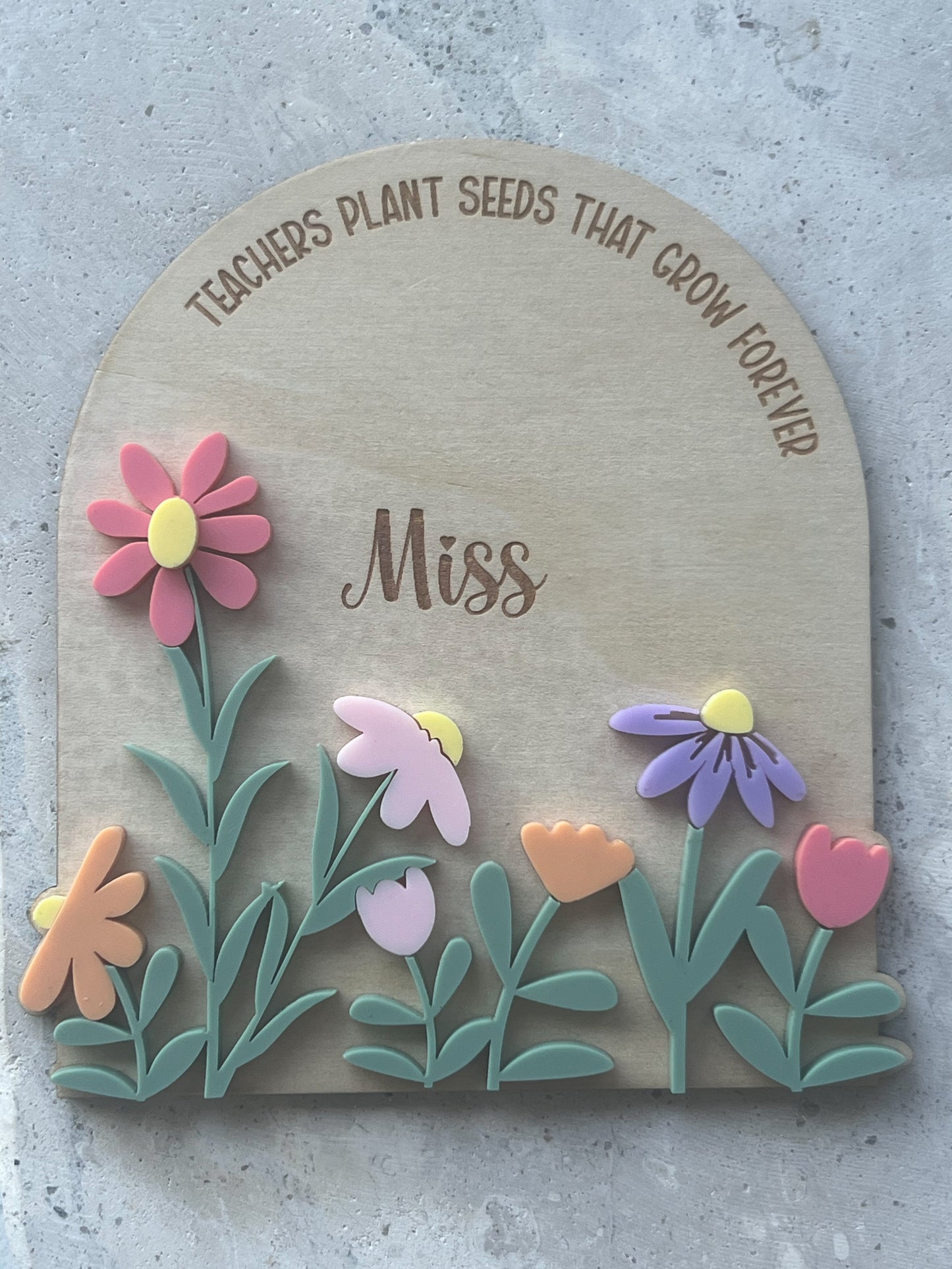 Teachers gift magnet