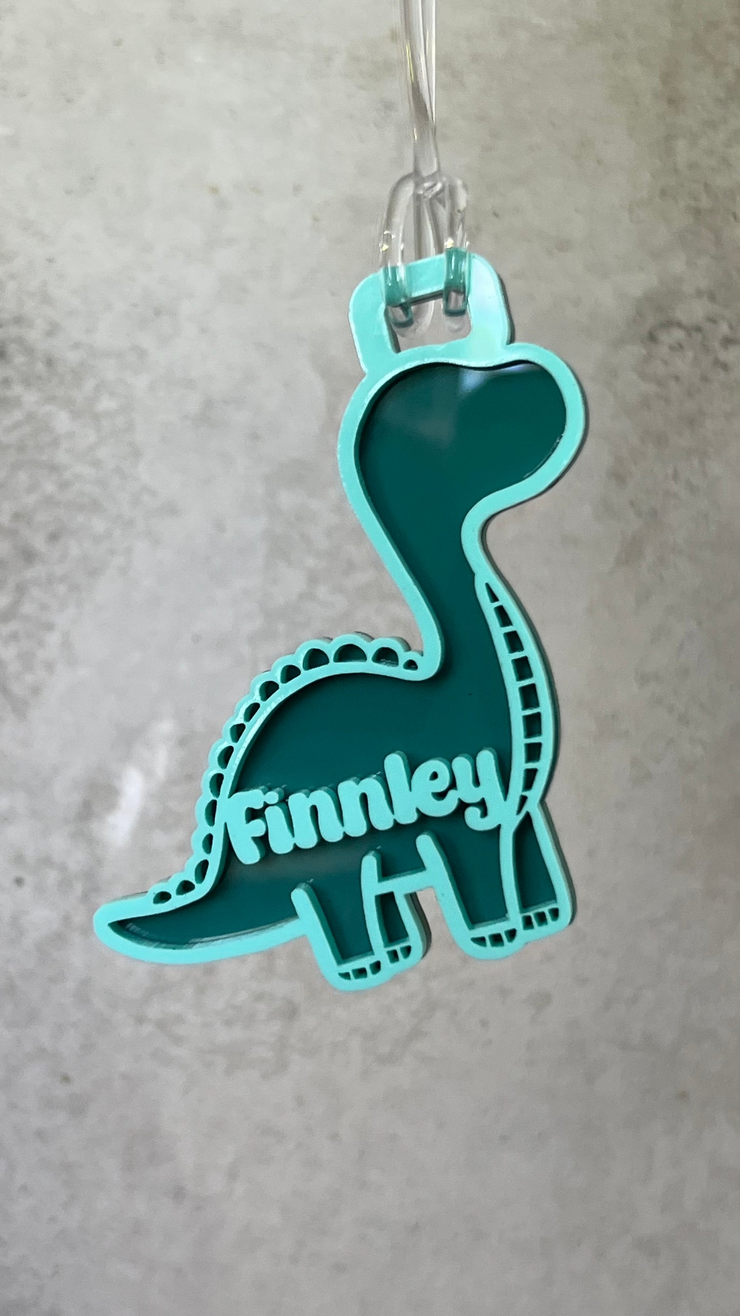 Picture Name Bag Tags