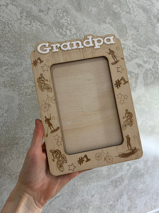 Wooden Magnetic Photo Frames