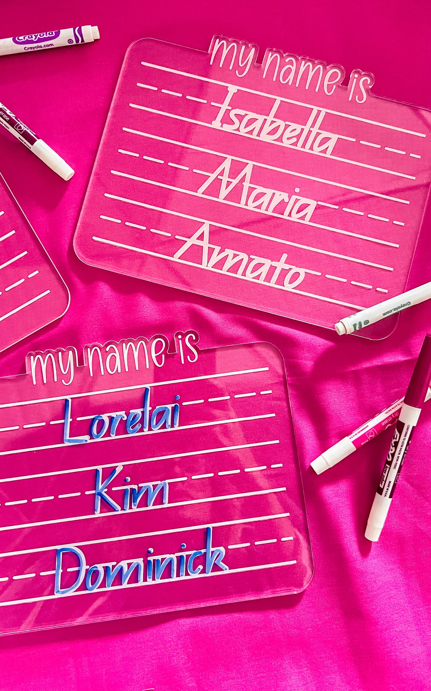 Learning Panels - My Name Is