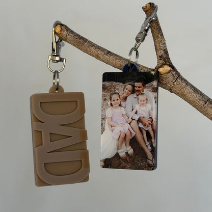 Photo key rings for Father’s Day 