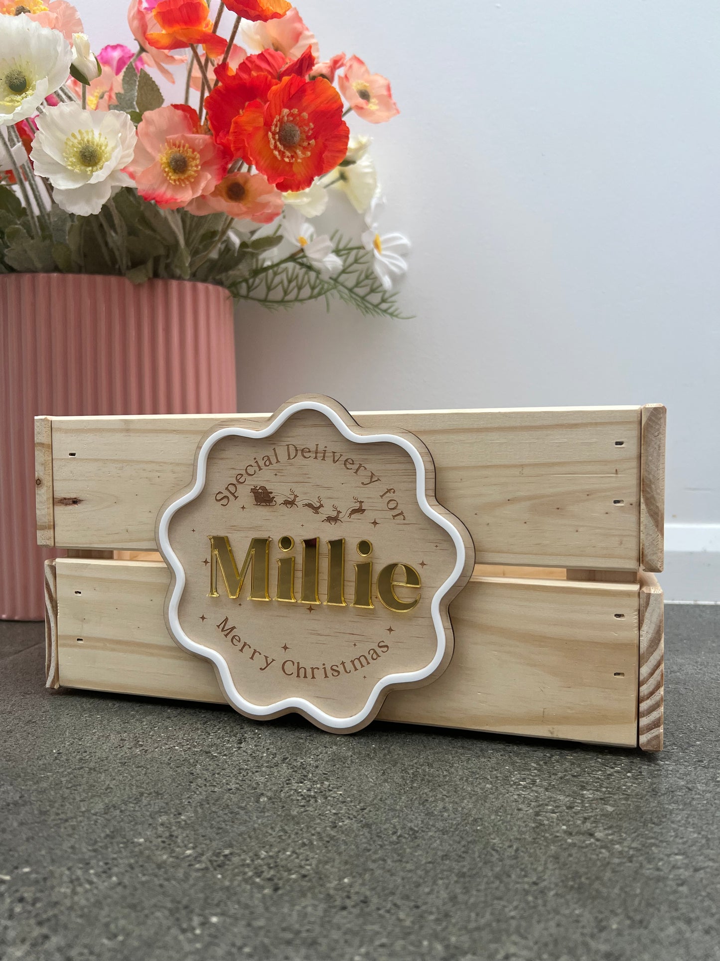 PRE ORDER “Celebration” Individual Plaque  *Ready Second Week of December*