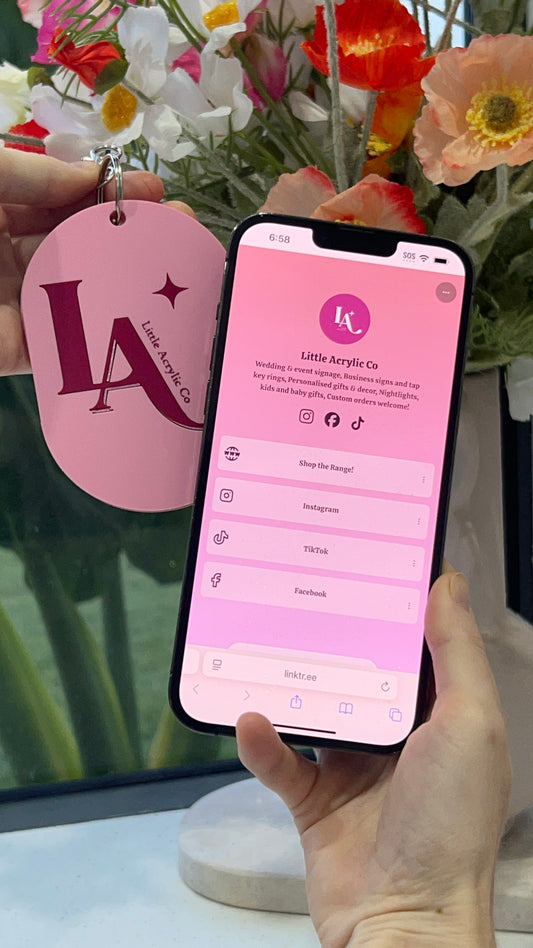 Smart Key ring for business information