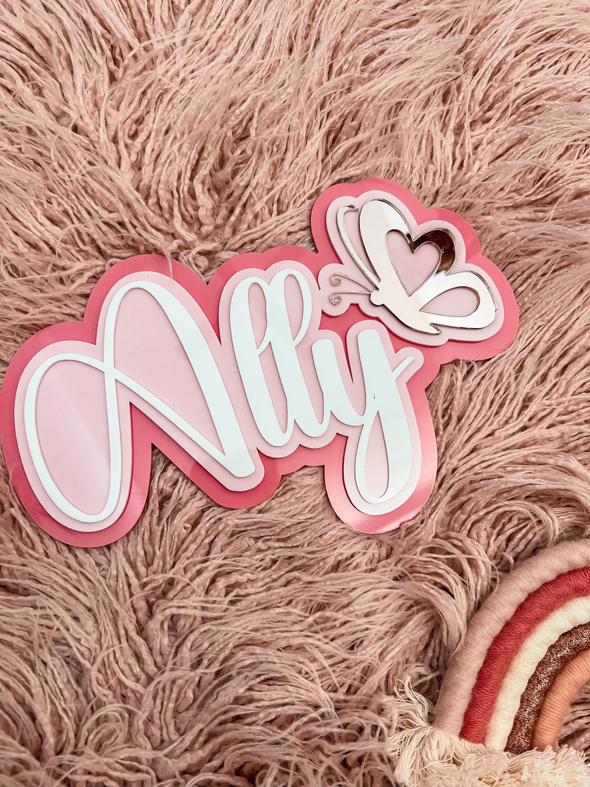 Triple Layer Name Plaque – Little Acrylic Co